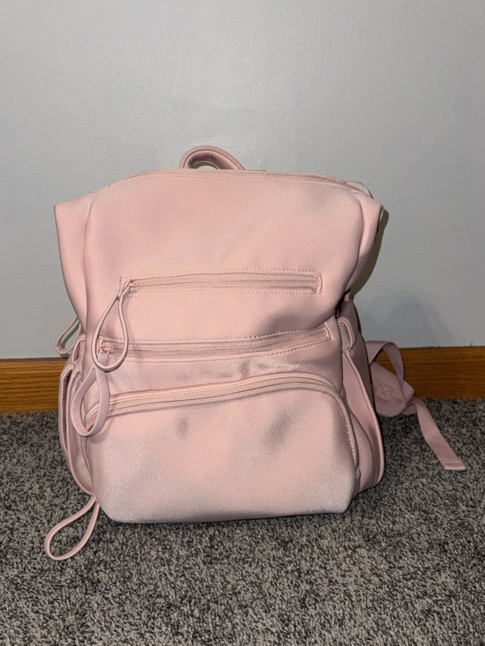 cloud island Soft Pink Structured Backpack
